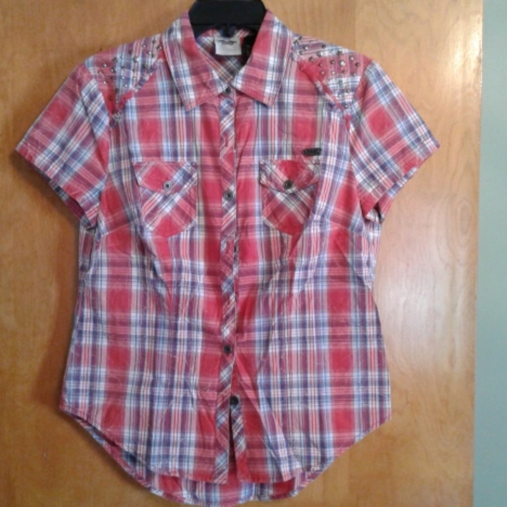 Women's Harley-Davidson Short Sleeve Top Size M